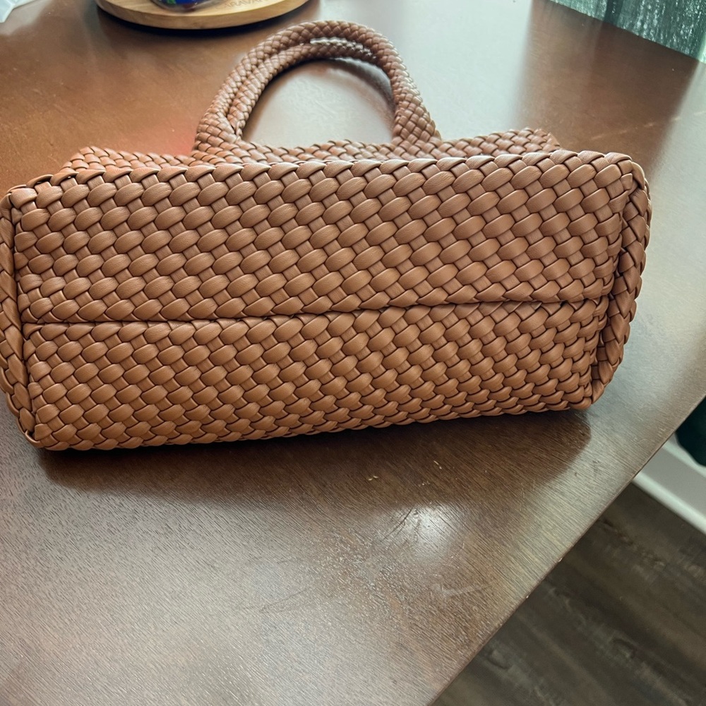 Woven Tote Bag - Brown - Picture 4 of 9